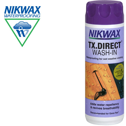Nikwax - TX.Direct Wash-In, 300ml – Lockwoods Ski & Outdoor